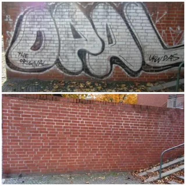 Graffiti entfernen