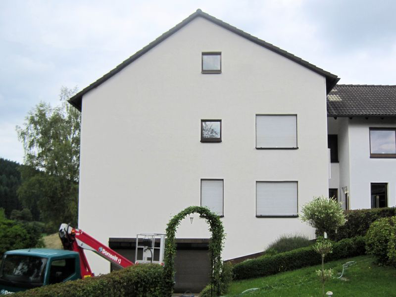 Fassadenreinigung Nachher