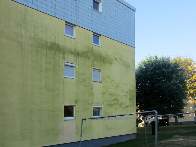 Fassadenreinigung Statt Neuanstrich - Vorher
