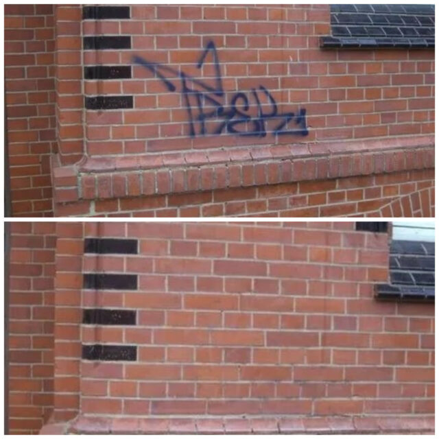 Graffitientfernung Ohne Hochdruckreiniger