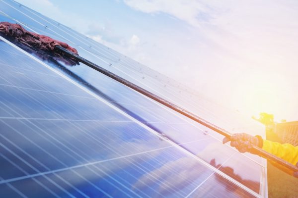 Solaranlagen Reinigung Reinigung von Solaranlagen